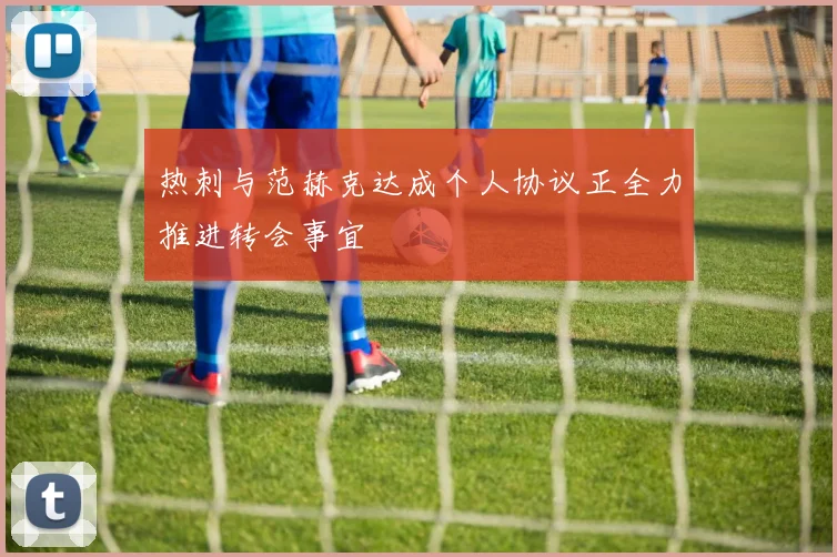 热刺与范赫克达成个人协议正全力推进转会事宜